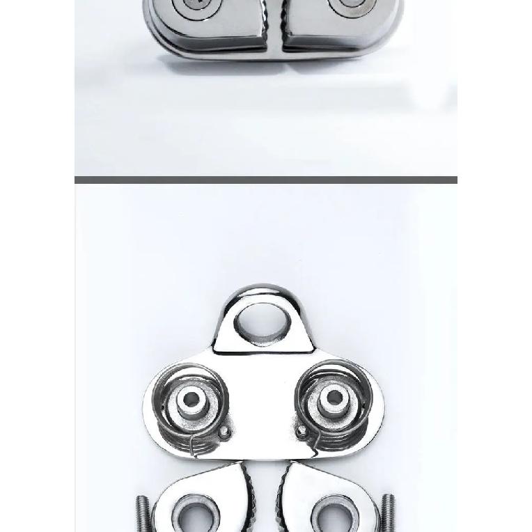 Marine Grade 316 Stainless Steel Rope Clamp Quick Chain Stopper Cord Fastener for Boat Yacht Accessories