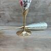 Handmade Brass Royal Chalice Goblet Embossed King's Cup Set of 2 Wedding, Anniversary, Christmas, New Year Gift
