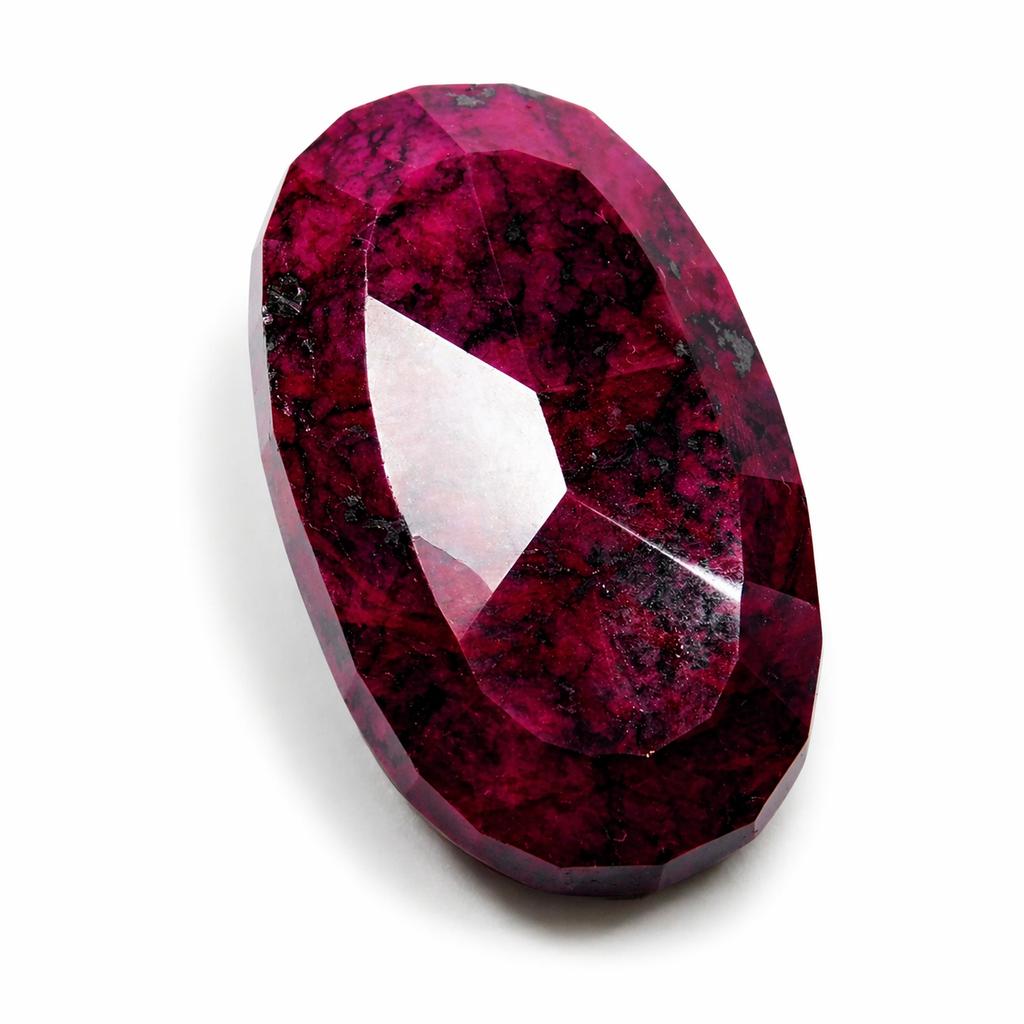 230 Ct Natural Oval African Pigeon Blood Red Ruby Certified Loose Gemstone