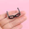 2pcs/set Doll Sunglass Retro Cool Doll Glasses Multicolor Mini Plastic Glasses for Doll  Dolls House