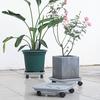 Plant Caddy with Wheels Heavy Duty Planter Pallet with Detachable Drainage Tray Rolling Planter Pot Stand Dolly for Indoor Outdoor Plants Balcony