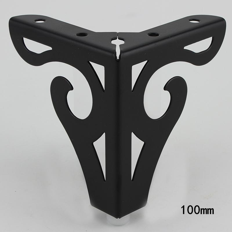 

4 шт. 10/12,5 см полые резные металлические ножки для мебели, ножки дивана, ножки для шкафа, стола, кровати с винтами, уровень для мебели