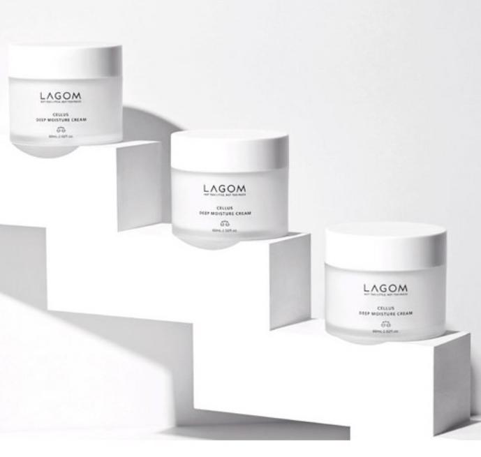 LAGOM Cellus Deep Moisture Cream 60ml – Intense Hydration & Barrier Strengthening