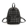 Nischen College-Stil Kontrastfarben karierter Rucksack Damen 2025 Sommer Koreanische Version Trendige Mode Kleiner Rucksack Damen Achseltasche
