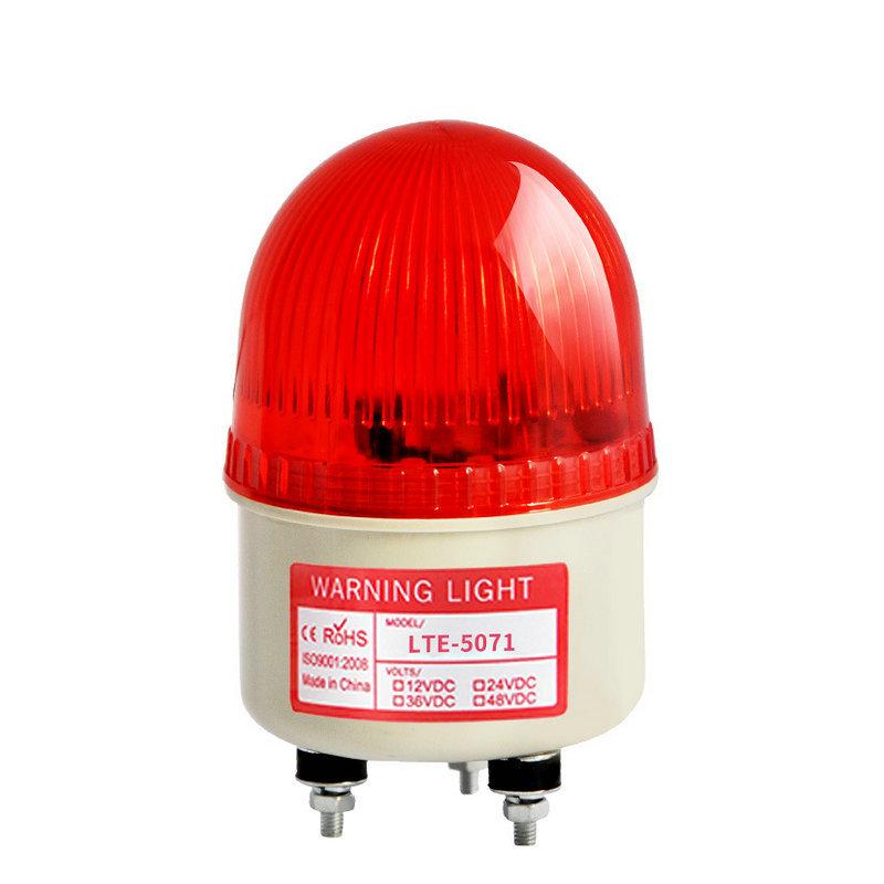 LTE5071 LED Strobe Warning Light, 12V Alarm & Signal Flashlight