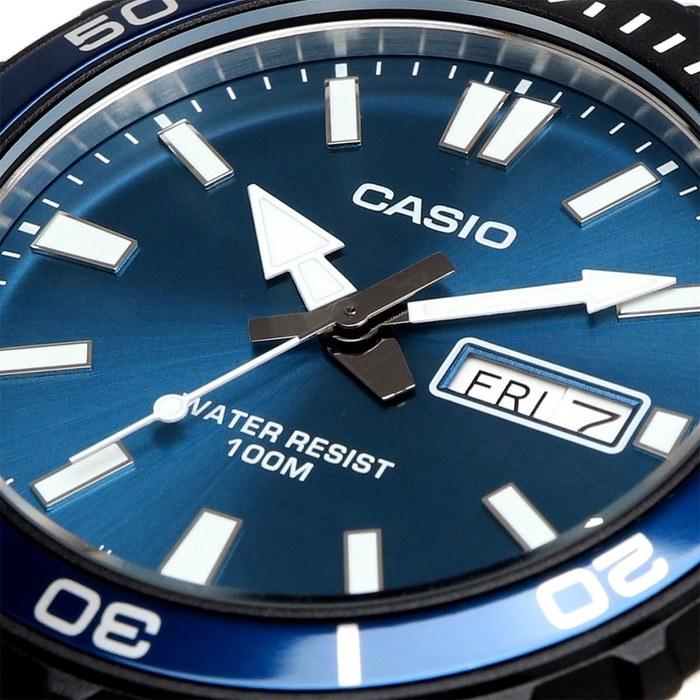 [Casio] Standard Men's Quartz Watch 100m Water Resistant MTD-125D-2A1V Blue