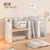 Dense Mesh Iron-Wood Multi-Tier Desktop Organizer Office Storage Rack Ventilated Space-Saving Multi-Function File Holder Shelf