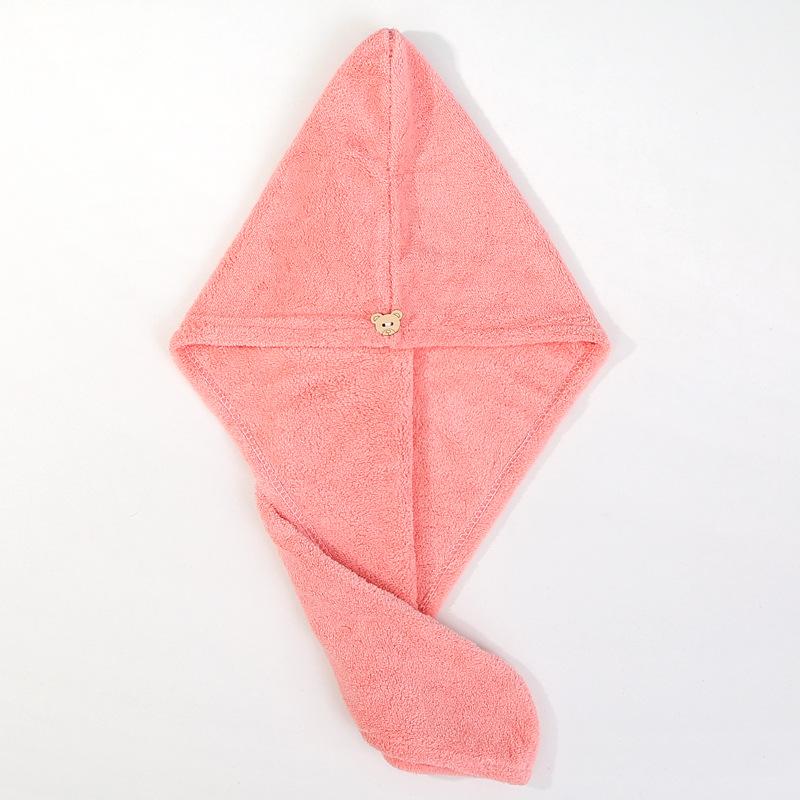 

Удобный впитывающий банный комплект из трех предметов: простая юбка для ванны из кораллового флиса, мягкая шапочка для сушки волос, повязка на голову с бантом