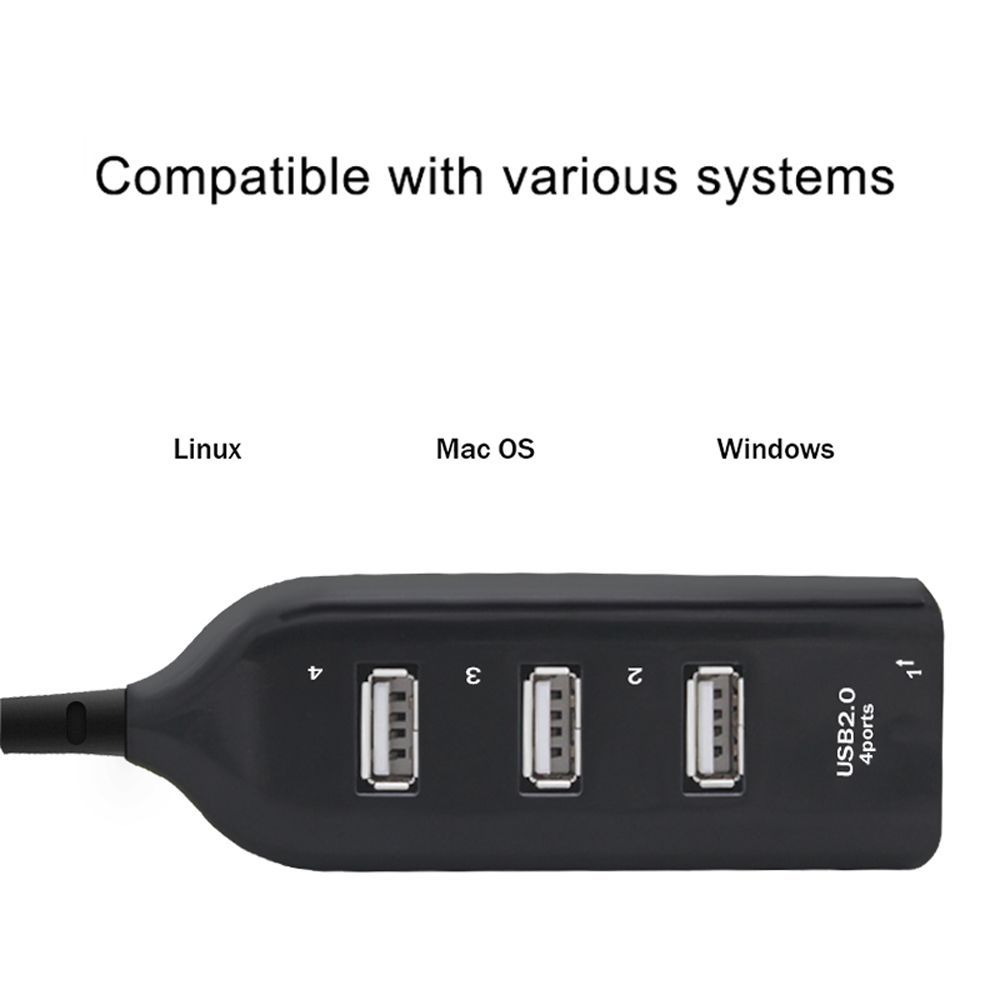 Accessories Peripherals Accessories Multiple Expander Power Adapter 4 Port USB 2.0 Hub USB Hub