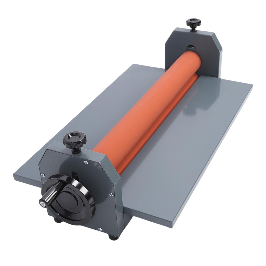 Cold Laminator Machine 25.6 Inch Hand Crank Manual PVC Photo Film Cold Laminator for Office School