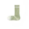 Ladies Spring and Autumn Sports Stripes Pure Cotton Aloe Essential Oil Antibacterial Sweat Absorption Deodorizing Foot Socks