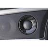 For Lincoln MKZ 2014-2020 ABS Carbon Fiber Inner Door Speaker Sound Ring Trim 4X