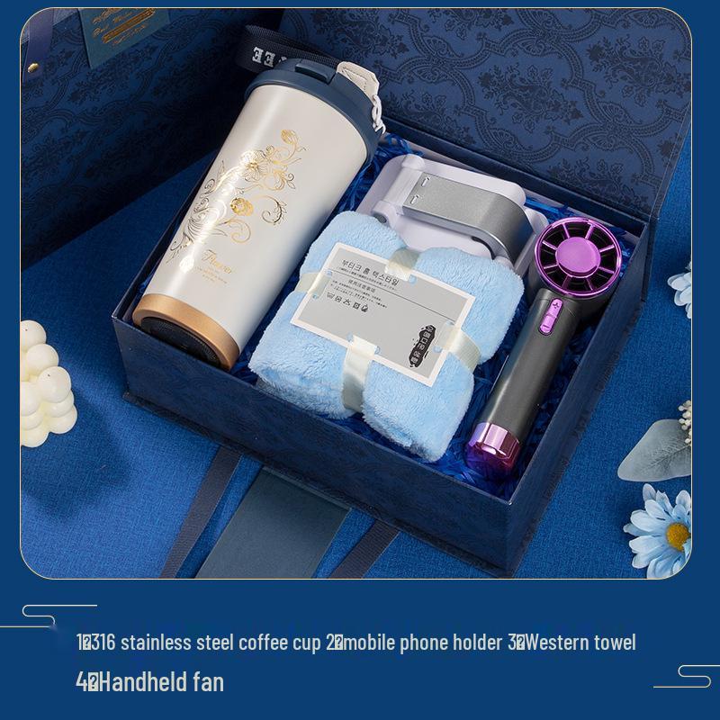 Luxe Lily of the Valley Gift Set - Elegant Client Souvenir with Custom Logo