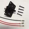 15A 12V Marine Boat Trim Tab Toggle Switch Panel 3-Way UP DOWN w/ Harness & Bolt