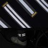 Bicycle Trouser Straps Road Bike Night Riding Reflective Gaiters Outdoor Hiking Night Running Trouser Leg Straps