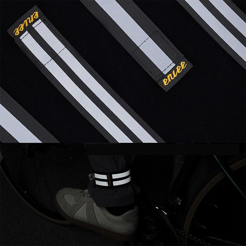 Bicycle Trouser Straps Road Bike Night Riding Reflective Gaiters Outdoor Hiking Night Running Trouser Leg Straps