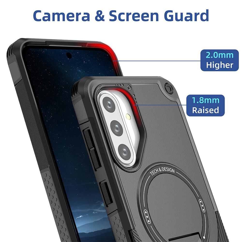 Stand Holder Protective Case for Samsung Galaxy A57 5G S26 Ultra A56 A55 A17 A16 A15 A14 A36 A35 S25 FE S24 Plus A26 Cases