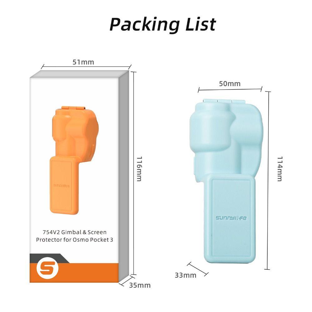 Flip Cover Gimbal Camera Protective Case for DJI Osmo Pocket 3 Camera Accessories