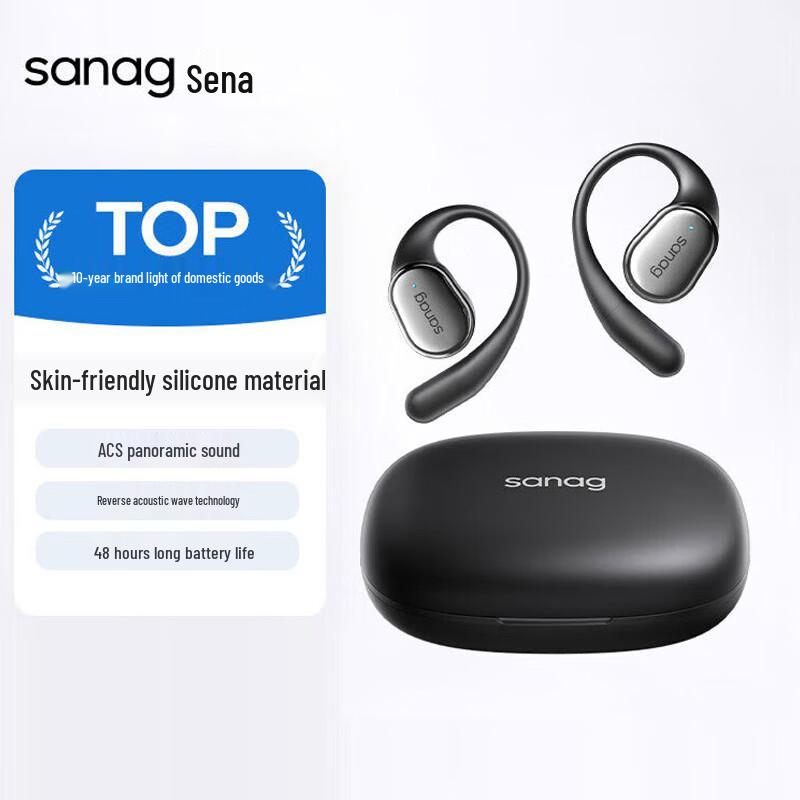 Sennu C16S Open-Ear Ear-Hook Sport Bluetooth Headset