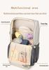 Multi-Functional Lightweight Mommy Bag: Large Capacity with USB Port, Changing Pad, and Portable Mother-Baby Storage for Hospital.