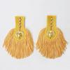 1 Pair Drum Horn Band Epaulets - Tassel Fringe Chain Shoulder Badge Applique for Uniform Costume & Performance