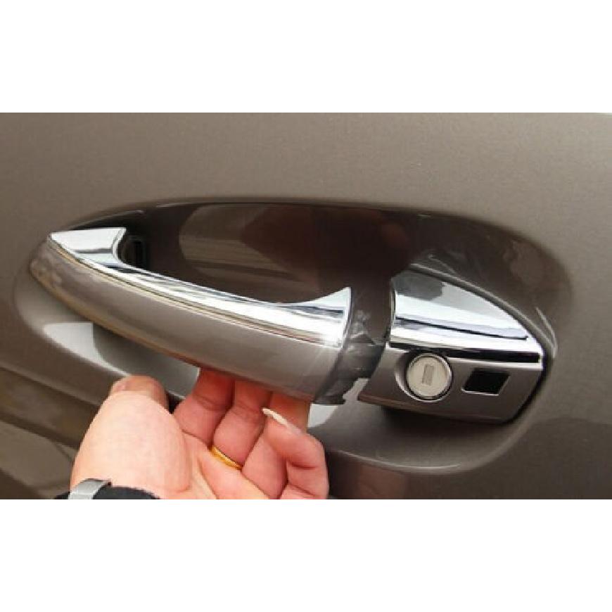 Fit For Benz GLE GLS 2016-2019 8pcs Chrome Exterior Side Door Handle Cover Trim