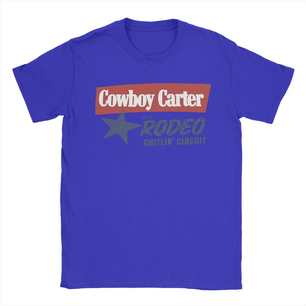 Beyoncé Cowboy Carter Rodeo T-Shirt Herren Baumwolle Mode für Männer T-Shirts Rundhals Kurzarm Sommerkleidung