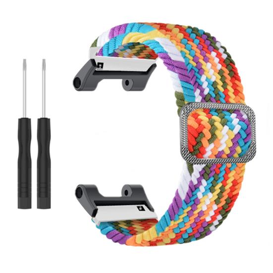 

Ремень для часов, мягкий, устойчивый к поту, регулируемый эластичный плетеный нейлоновый ремешок для смарт-наручных часов, замена ремешка для Huami Amazfit T-Rex/T-Rex Pro A