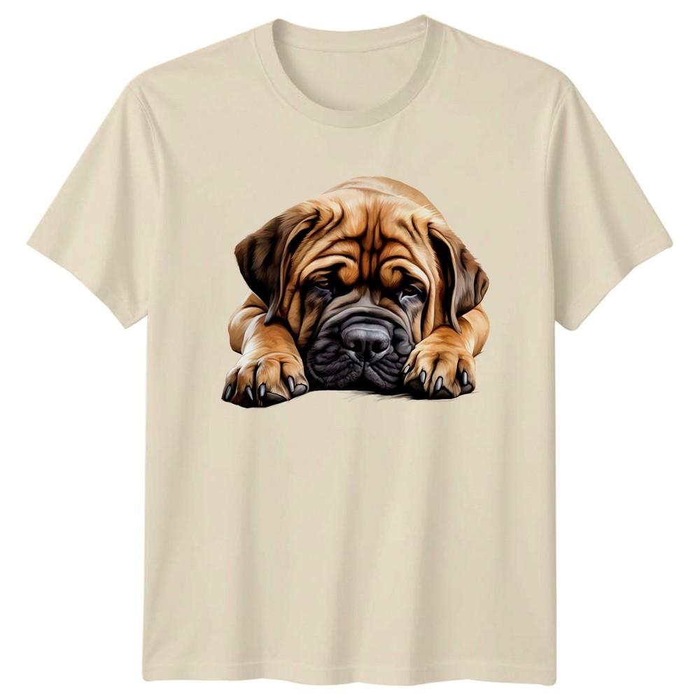 Mastiff Puppy Dog Breed Animals Unisexs T Shirt Unisexs Tee Graphic Unisex Top