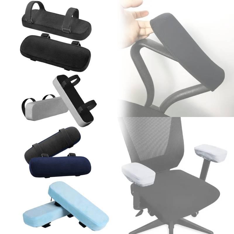 Minimalist Office Chair Armrest Cushion With Memory Foam For Gaming And Work Comfort