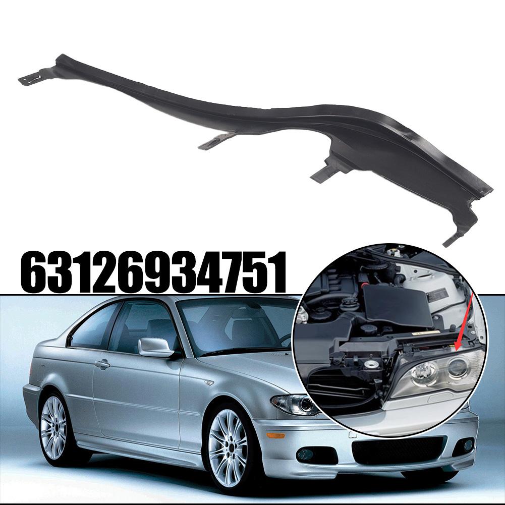 Car Headlight Sealing Strip Gasket For Bmw 3 Series E46 2003-2005 Right Left Upper Headlight Cover Trim Strip 63126934752