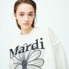 [mardimercredi] Bluza Mardi z kwiatowym wzorem w kolorze owsianym czarnym
