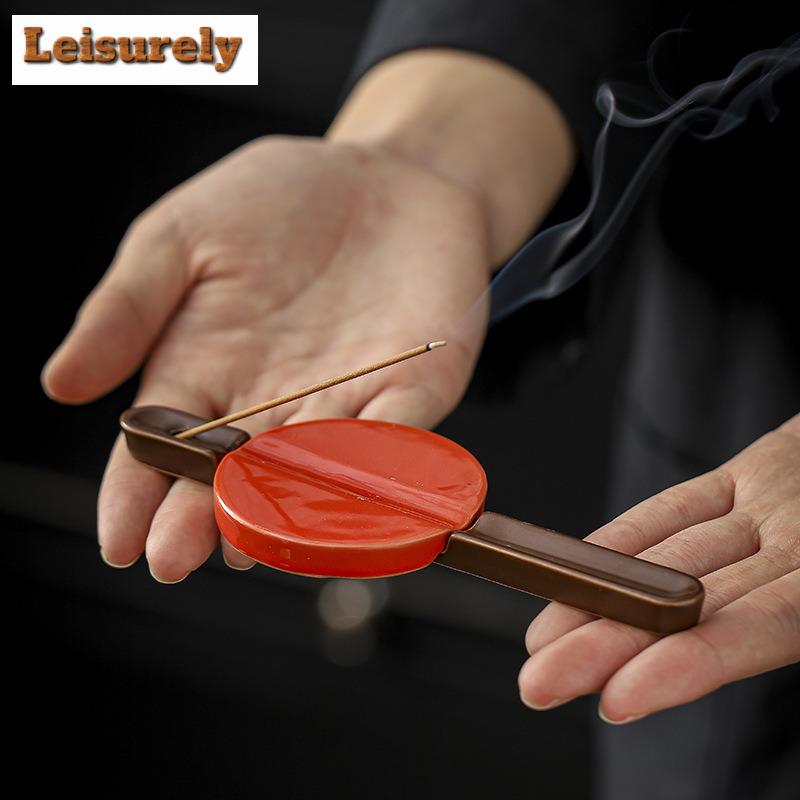 Sun And Moon Incense Holder Incense Waterfall Incense Burners Consecrate Scented Aromatic Candles Censer Teaset Decoration Craft