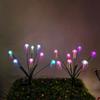 Solar Powered Outdoor LED Jellyfish Decorative Light Waterproof Garden Pathway Stake Light for Yard Patio Lawn Landscape Decoration