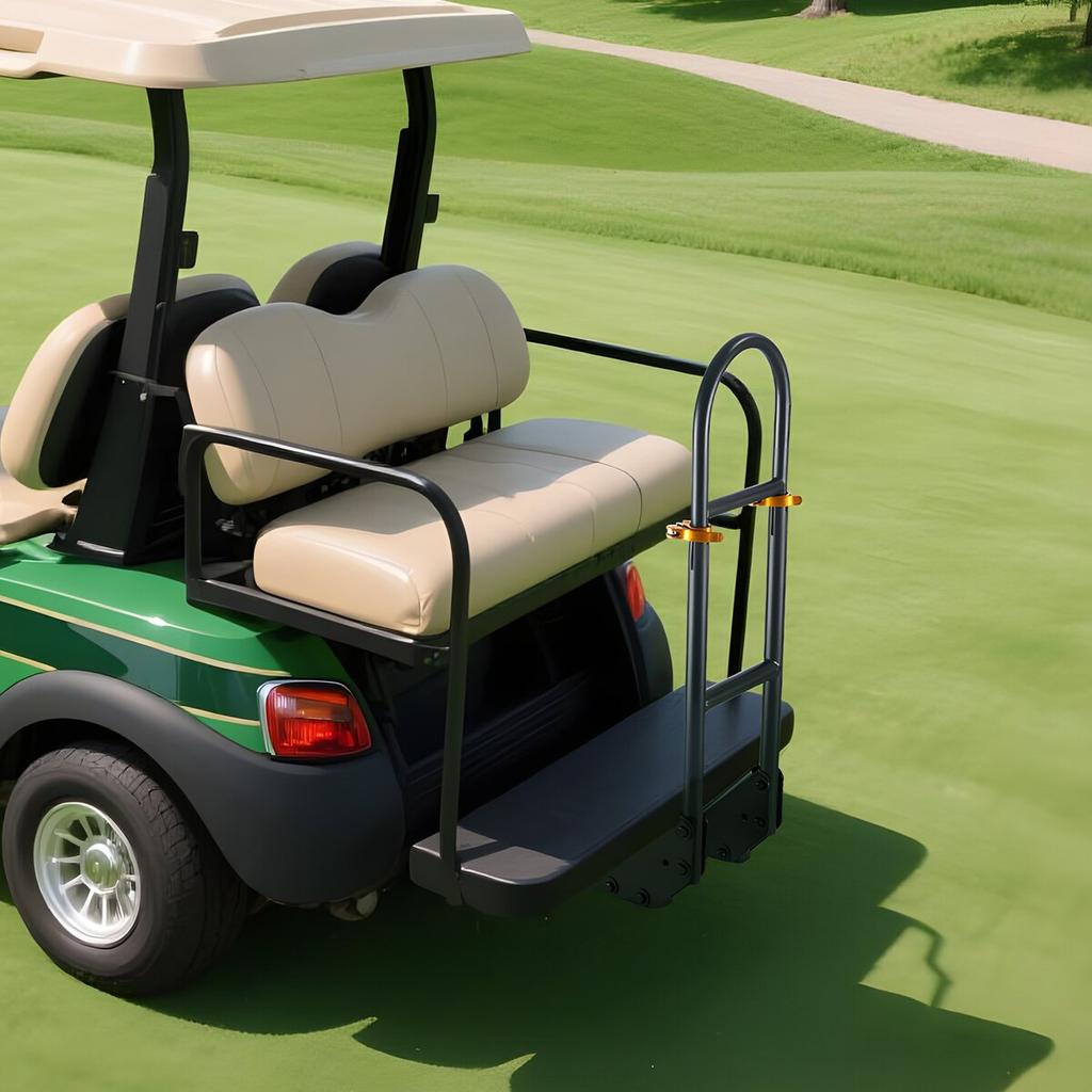 Maniglia di sostegno per sedile posteriore per la maggior parte dei golf cart con pedane metalliche
