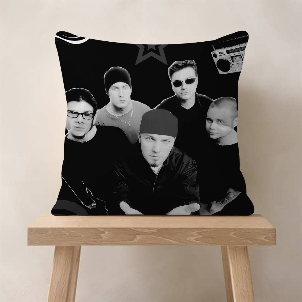 PC Limp BBizkit Cushion Cover Car Throw Pillow Case For Sofa Car Christmas Gift