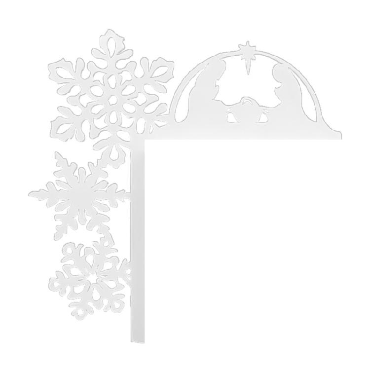 Metall-Weihnachts-Türhänger Haustüren Weihnachts-Schild Weihnachts-Eingangsdekoration Mehrere Stile für einen Festlichen Eingang