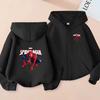 Kids Zipper Style Coat Fashion Animation Film Sweatshirt Clothing Boys Girl 3-12 Yrs Hoodie Long-Sleeved Casual Charming Clothes