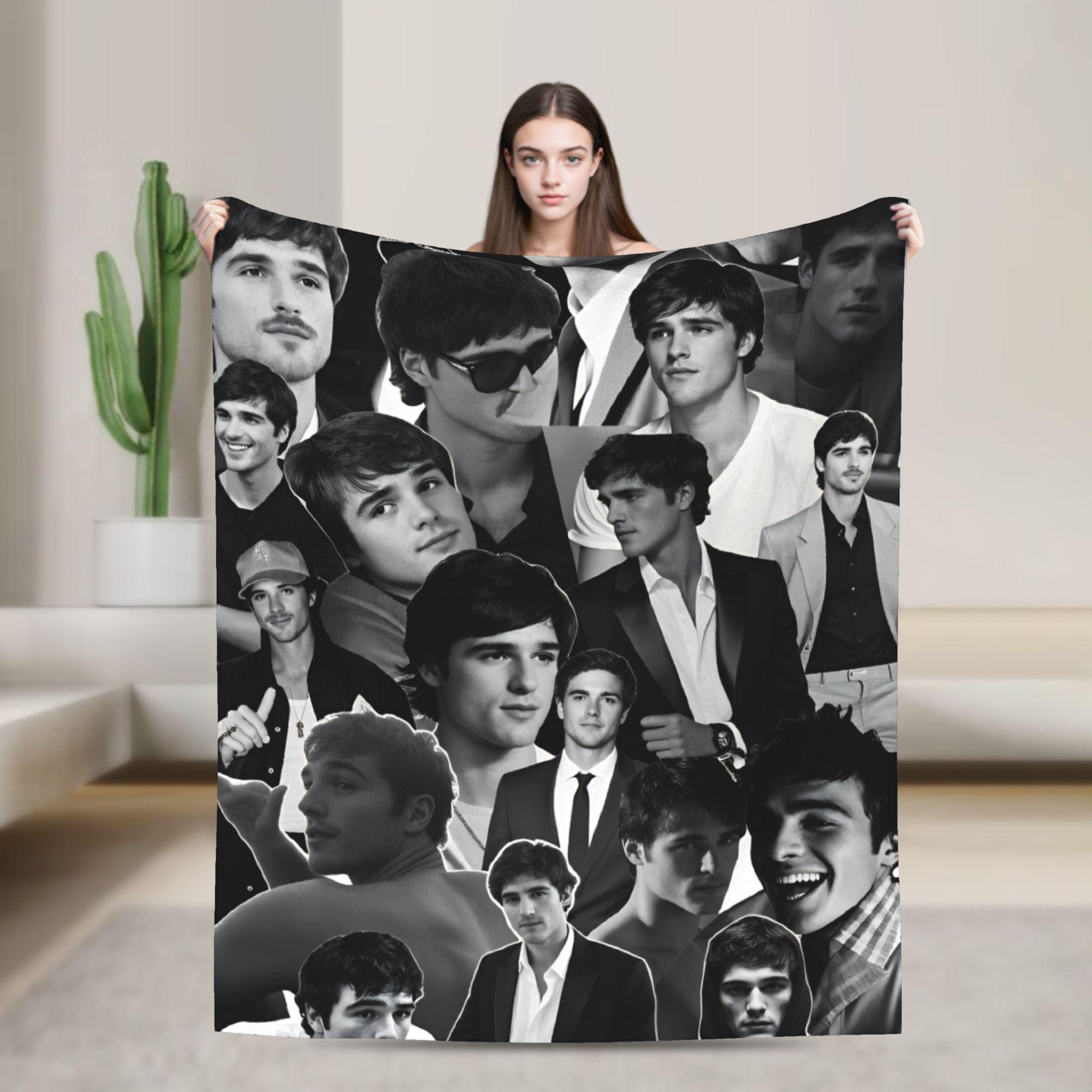 Jacob Elordi Blankets Quality Soft Warm Throw Blanket Winter Travel Office Couch Bed Print Bedspread 130x150cm