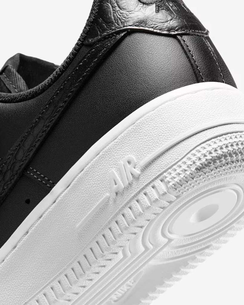 IO4837-001 Nike Air Force 1 '07 SE Black Neutral Grey White Black (Women's)