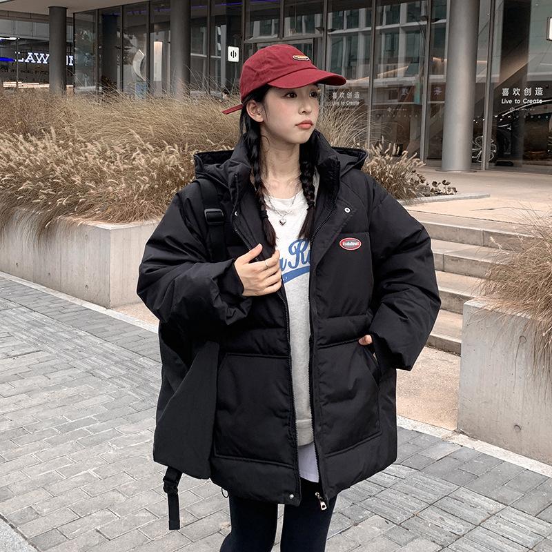 Short Cotton-padded Clothes for Women in Winter, New Thickened Bread Coats, Japanese-style Cotton-padded Clothes, Winter Cotton-padded Jackets