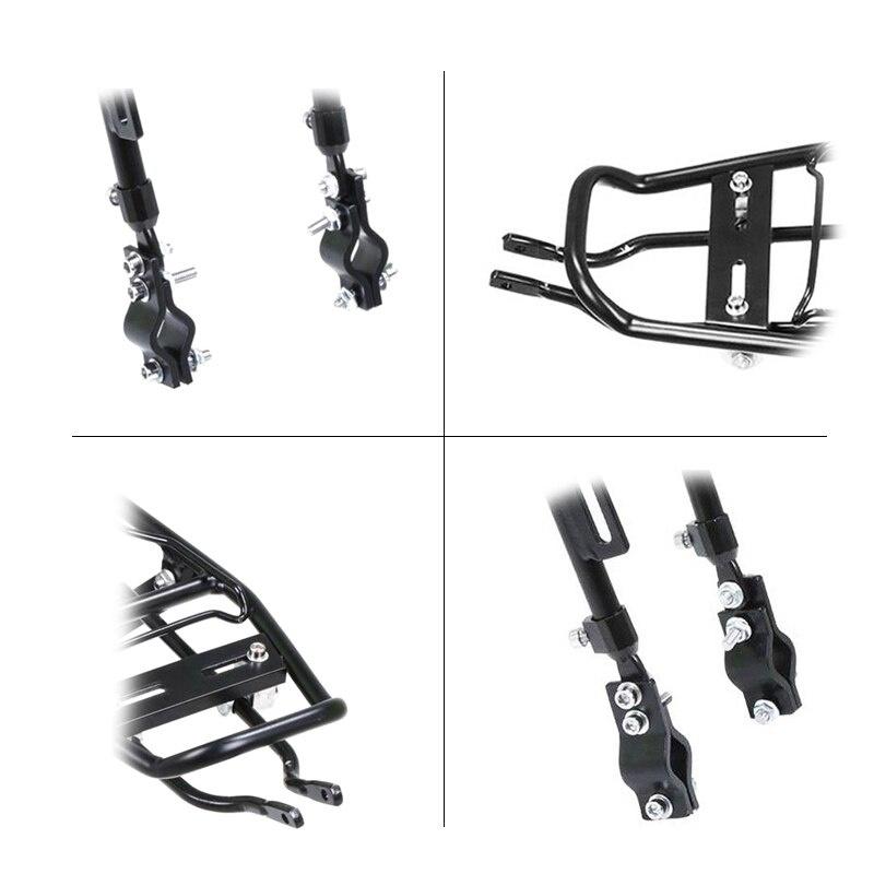 1PC Alloy Rear Bicycle  Rack Carrier Bag Luggage Cycle Mountain Bike Black