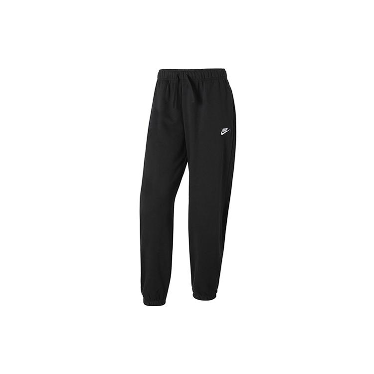 (WMNS) Nike Sportswear Club Fleece Mid-Rise Oversized Sweatpants Black Women s DQ5800-010 XS