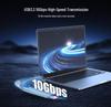 USB-C M.2 NVMe/NGFF Dual Protocol External SSD Enclosure