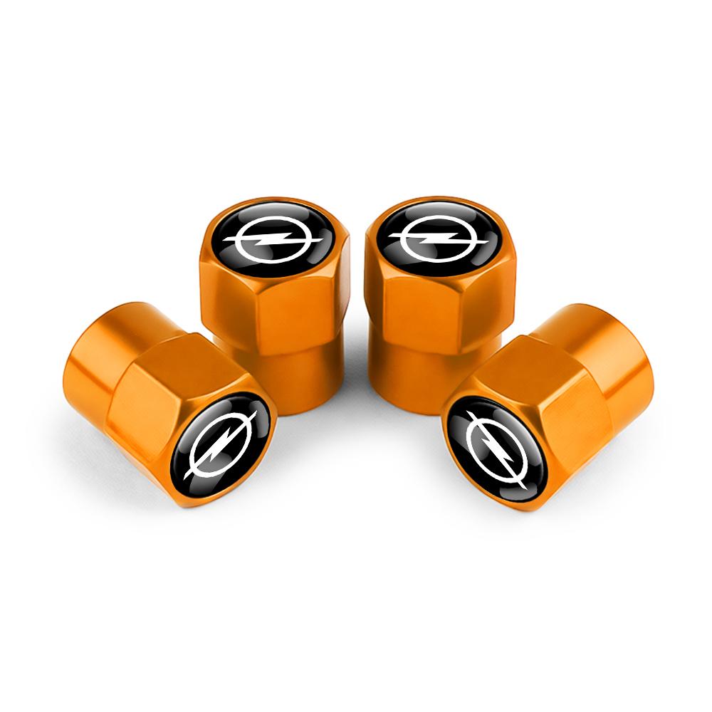 4Pcs Aluminium Alloy Car Styling Wheel Valve Caps Cover Auto Accessories For Opel Opc Astra K Vivaro Corsa Zafira Insignia Mokka  RX3