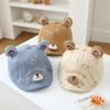 Chapeau de Soleil Bébé Ours Printemps/Été - Casquette Beret Mignonne Dessinée pour Bébés et Tout-Petits