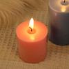 Classic Simple Colorful Cylindrical Scented Candle Home Non-romantic Wedding Long Pole Wax Set