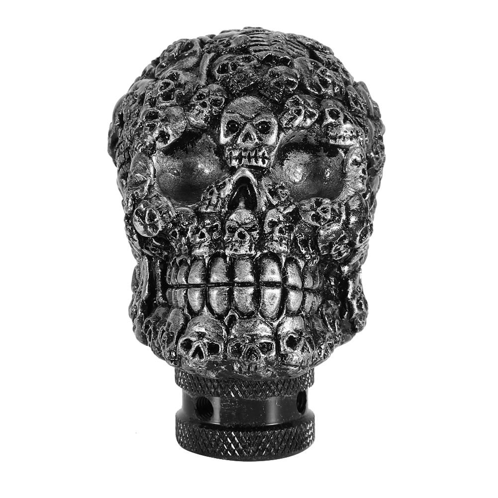 Skull Gr   Knob,   Manual Gr   Knob Stick Lev  with 3 Hoses Unique Stylish Design for Most Manual   Car