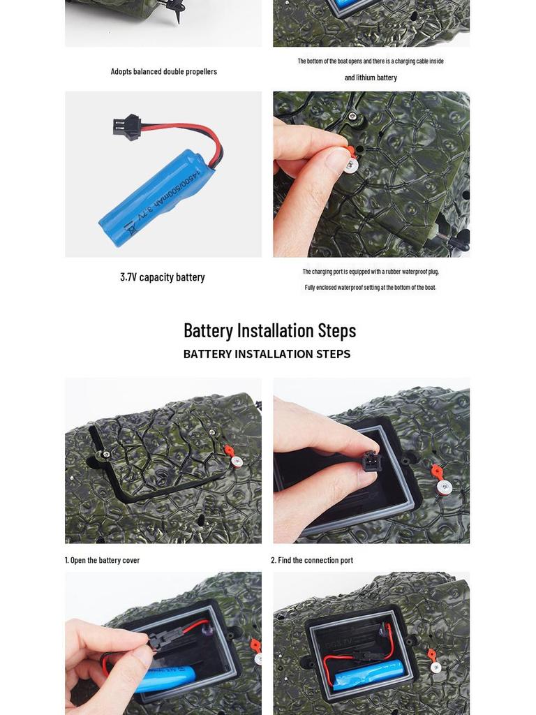 2.4G Remote Control Crocodile Boat: Long Endurance Educational Toy for Kids - Fun Summer Water Adventure