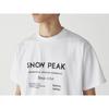 Snow Peak Sp Typography T ShirT TS 24au10102wh whiTe S Size [ouTdoor cuT Sew menS]